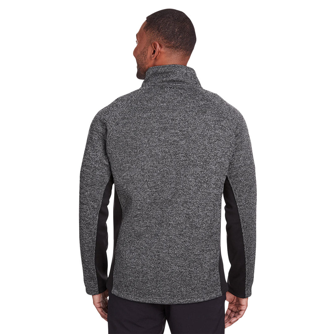 Spyder - Men's Constant Full Zip Jacket (187330 BKH-BK) - Image 3