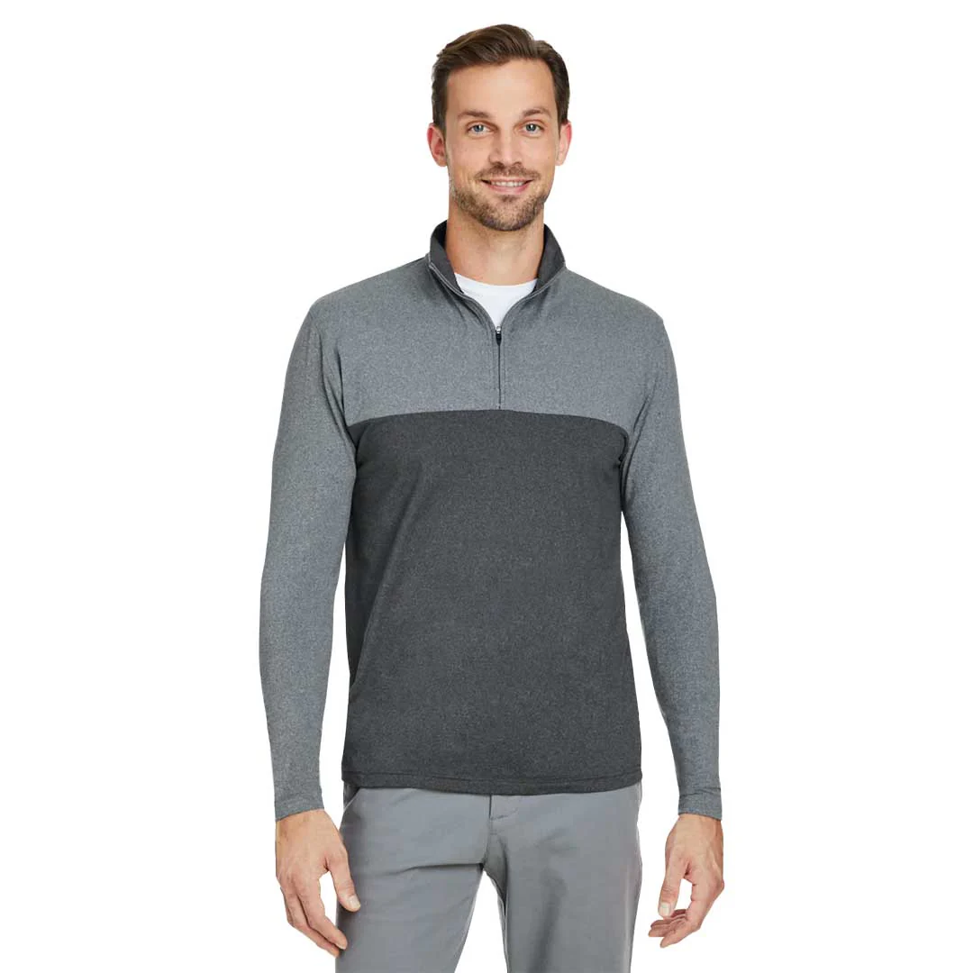 Spyder - Men's Spyre Flex Colourblock 1/4 Zip Pullover (S18024 PRF-BKF) - Image 2