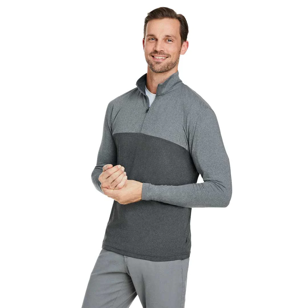 Spyder - Men's Spyre Flex Colourblock 1/4 Zip Pullover (S18024 PRF-BKF) - Image 4