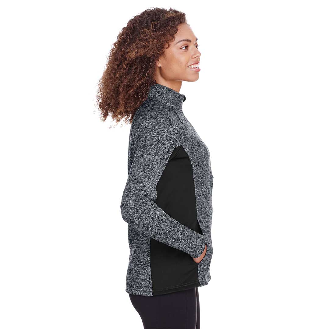 Spyder - Women's Constant 1/2 Zip Pullover Sweater (S16562 BKH-BK) - Image 3