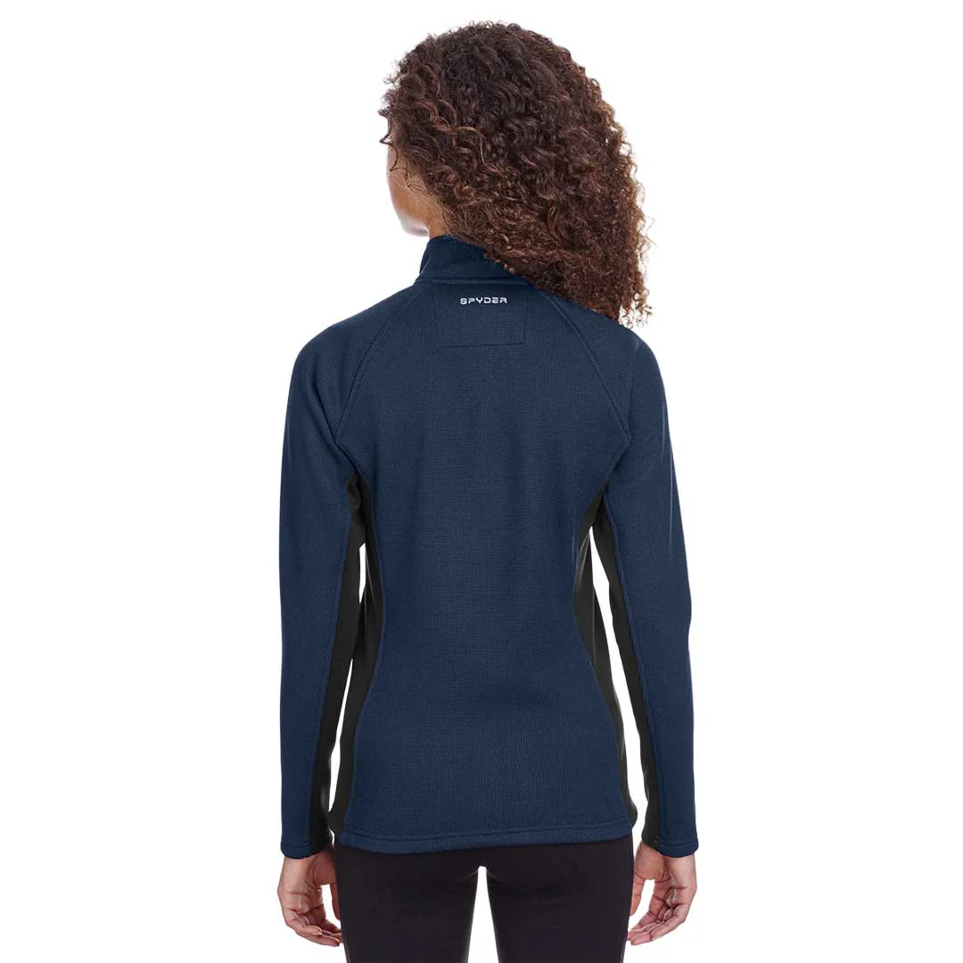 Spyder - Women's Constant 1/2 Zip Pullover Sweater (S16562 FR-BK) - Image 4