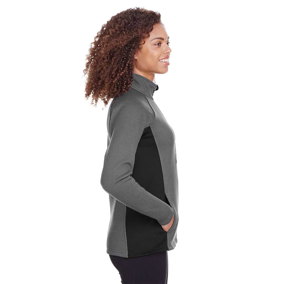 Spyder - Women's Constant 1/2 Zip Pullover Sweater (S16562 PR-BK) - Image 3