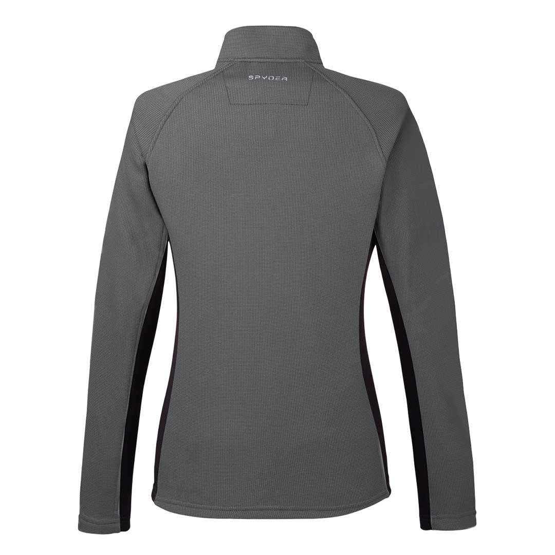 Spyder - Women's Constant 1/2 Zip Pullover Sweater (S16562 PR-BK) - Image 5