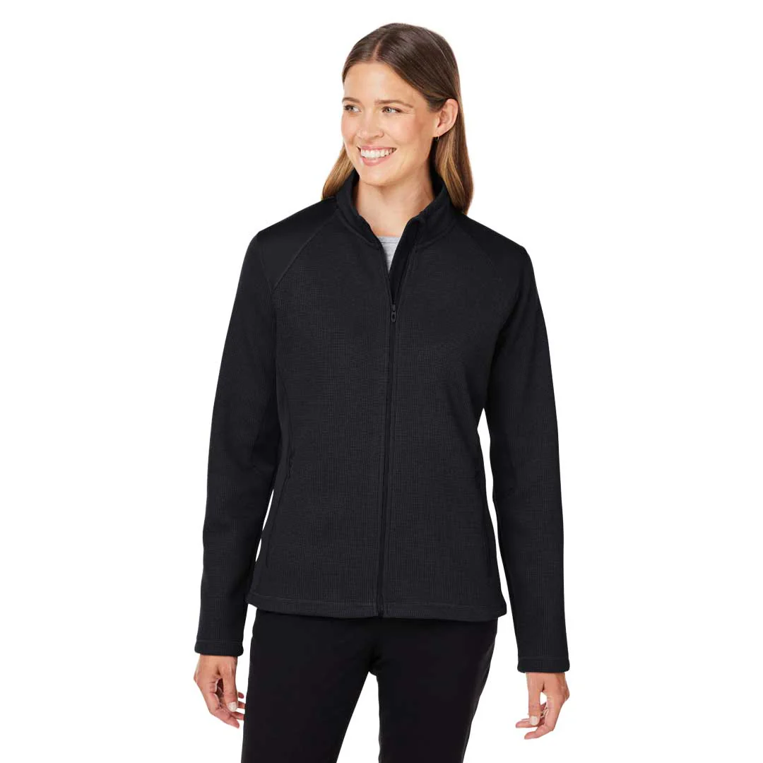 Spyder - Women's Constant Canyon Full Zip Sweater (S17937 BK) - Image 2