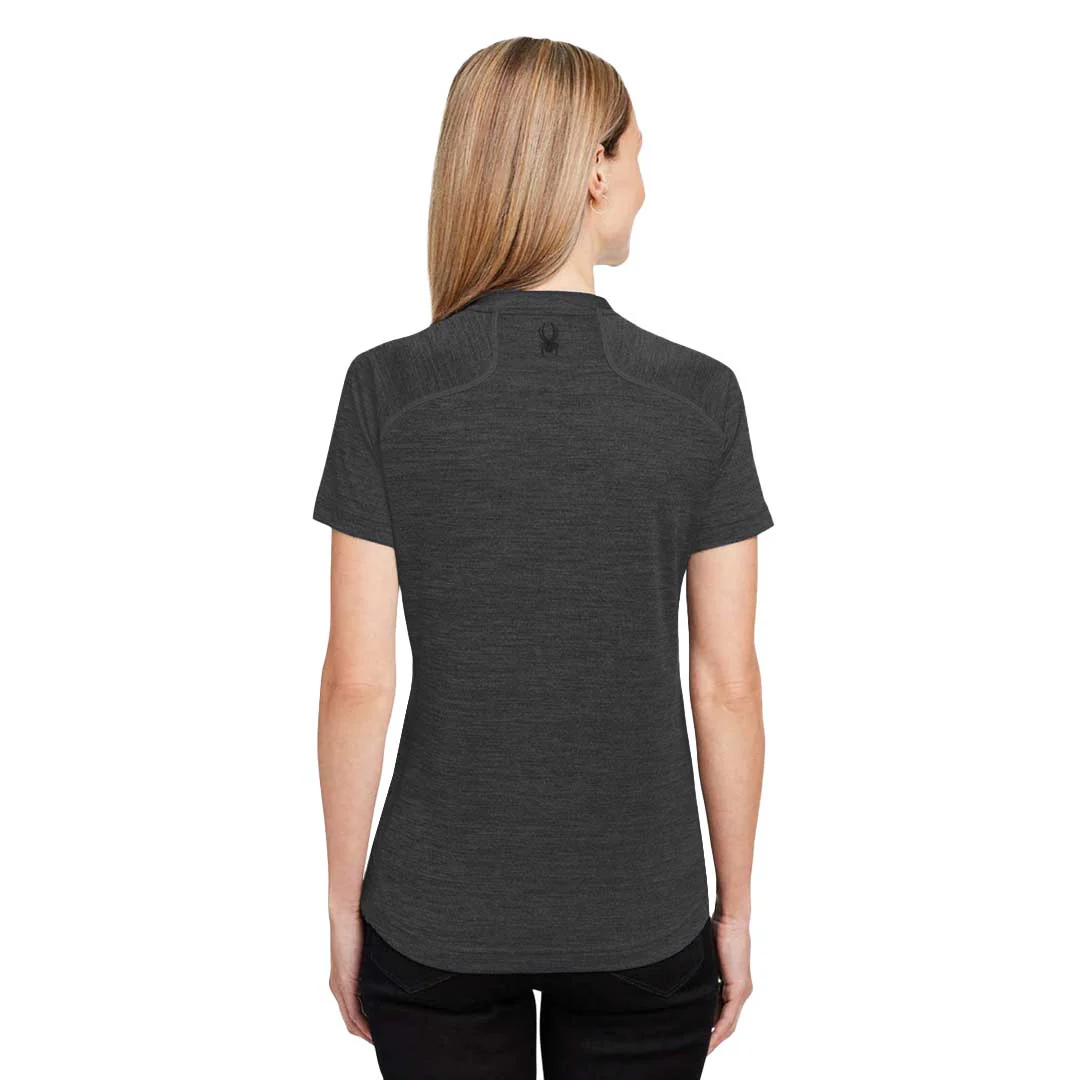 Spyder - Women's Mission Blade Collar Polo (S17980 BK) - Image 3
