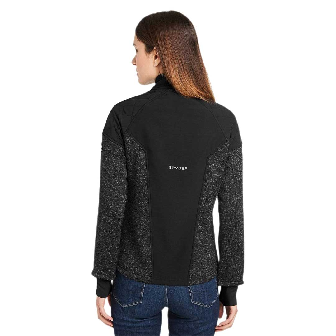 Spyder - Women's Passage Sweater Jacket (S17741 BKP) - Image 3