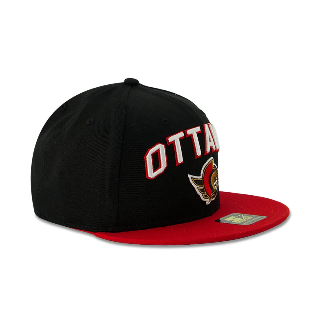 Starter - Ottawa Senators Classic Flatbrim Snapback Hat (LS410685 OTS) - Image 2