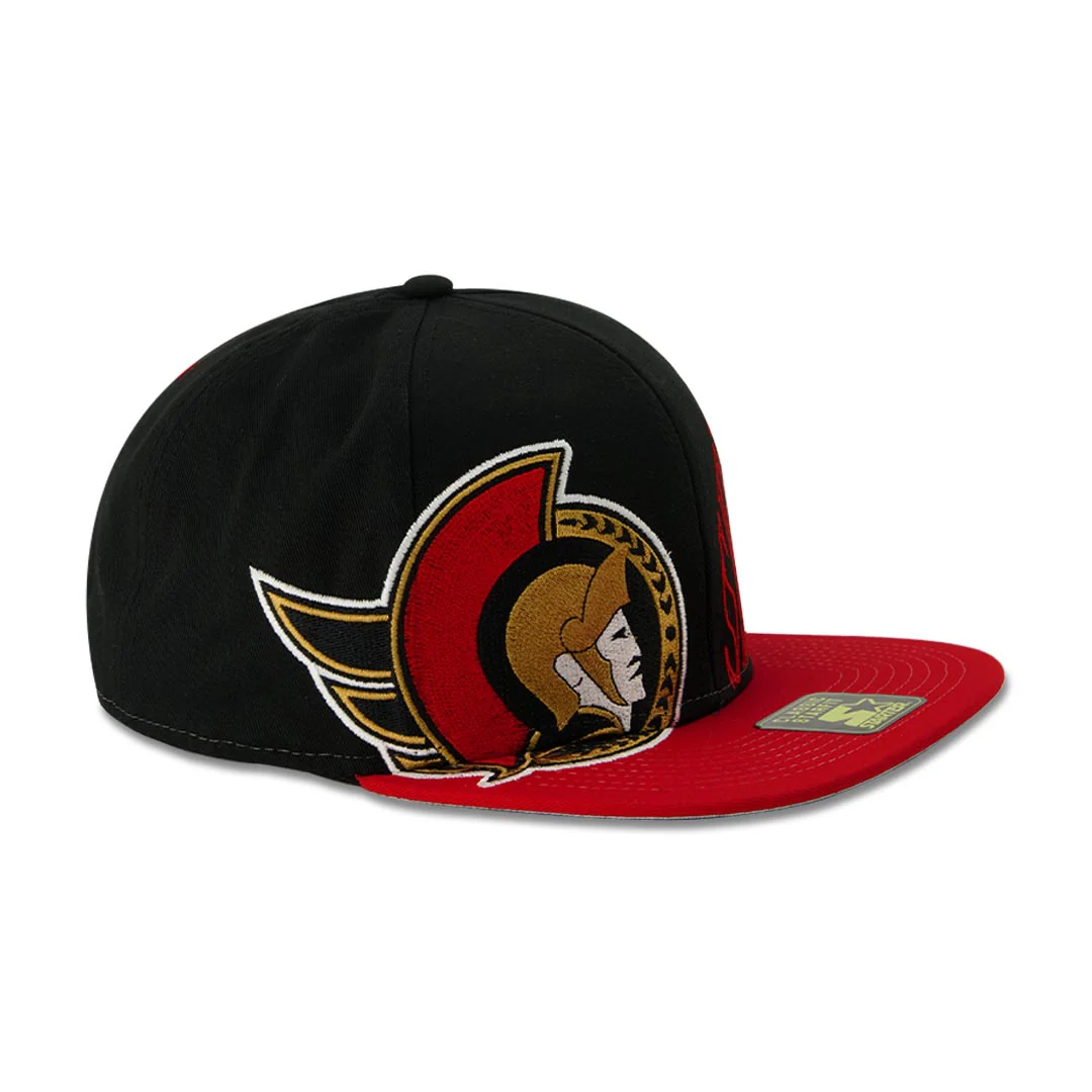Starter - Ottawa Senators Flatbrim Snapback Hat (LH410981 OTS) - Image 2