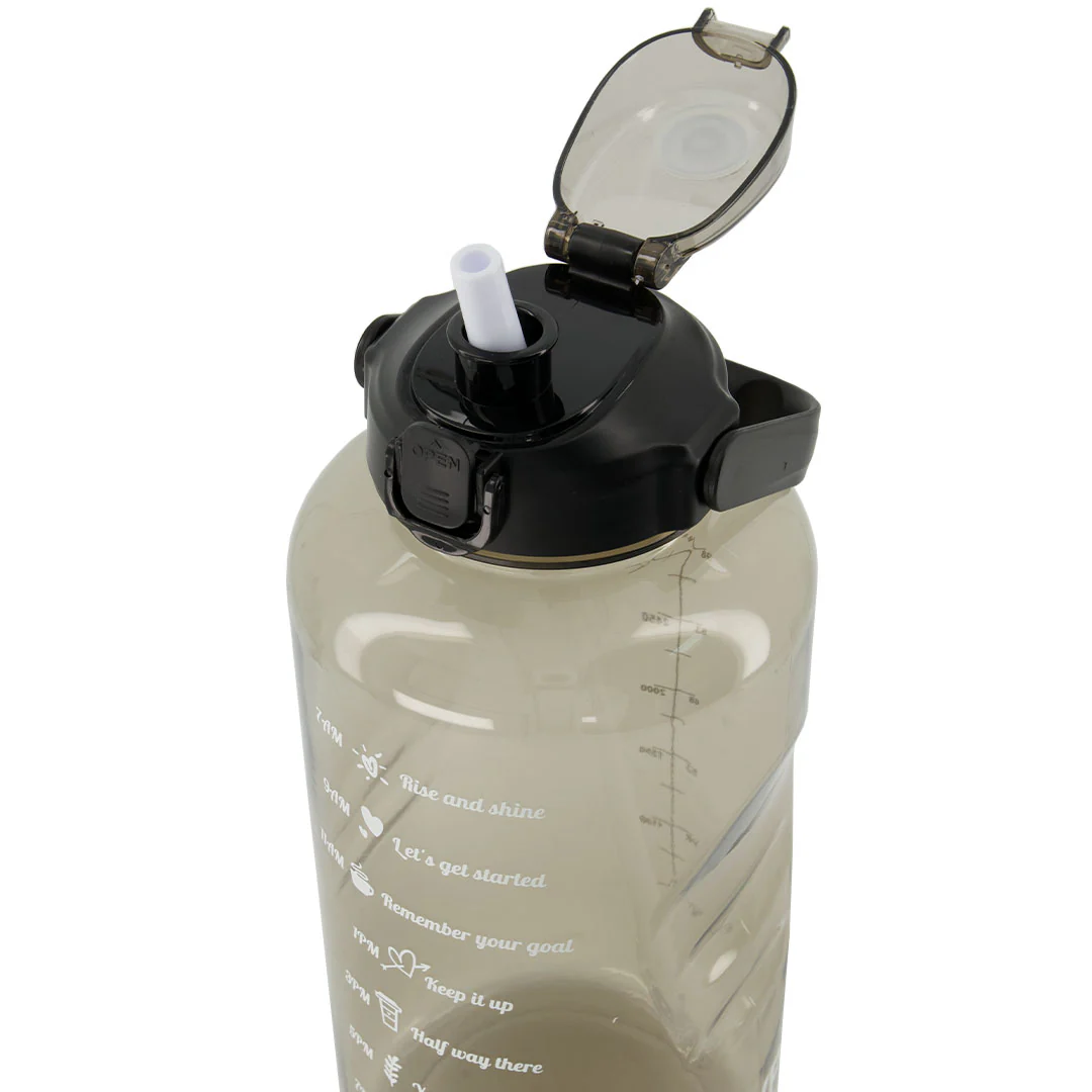 SVP Sports - 128oz Hydration Water Bottle (128OZ-BLKCLEAR) - Image 4