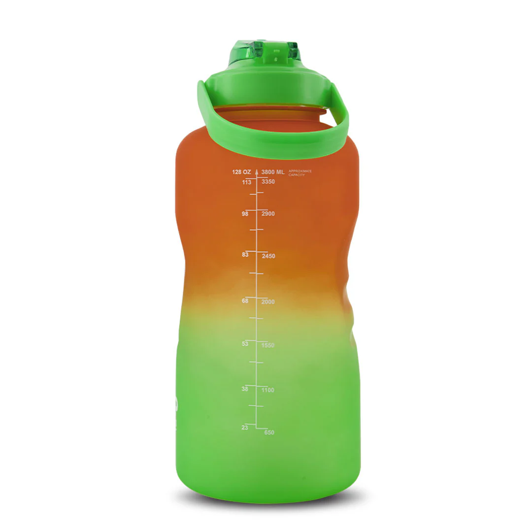 SVP Sports - 128oz Hydration Water Bottle (128OZ-ORGGRN) - Image 3