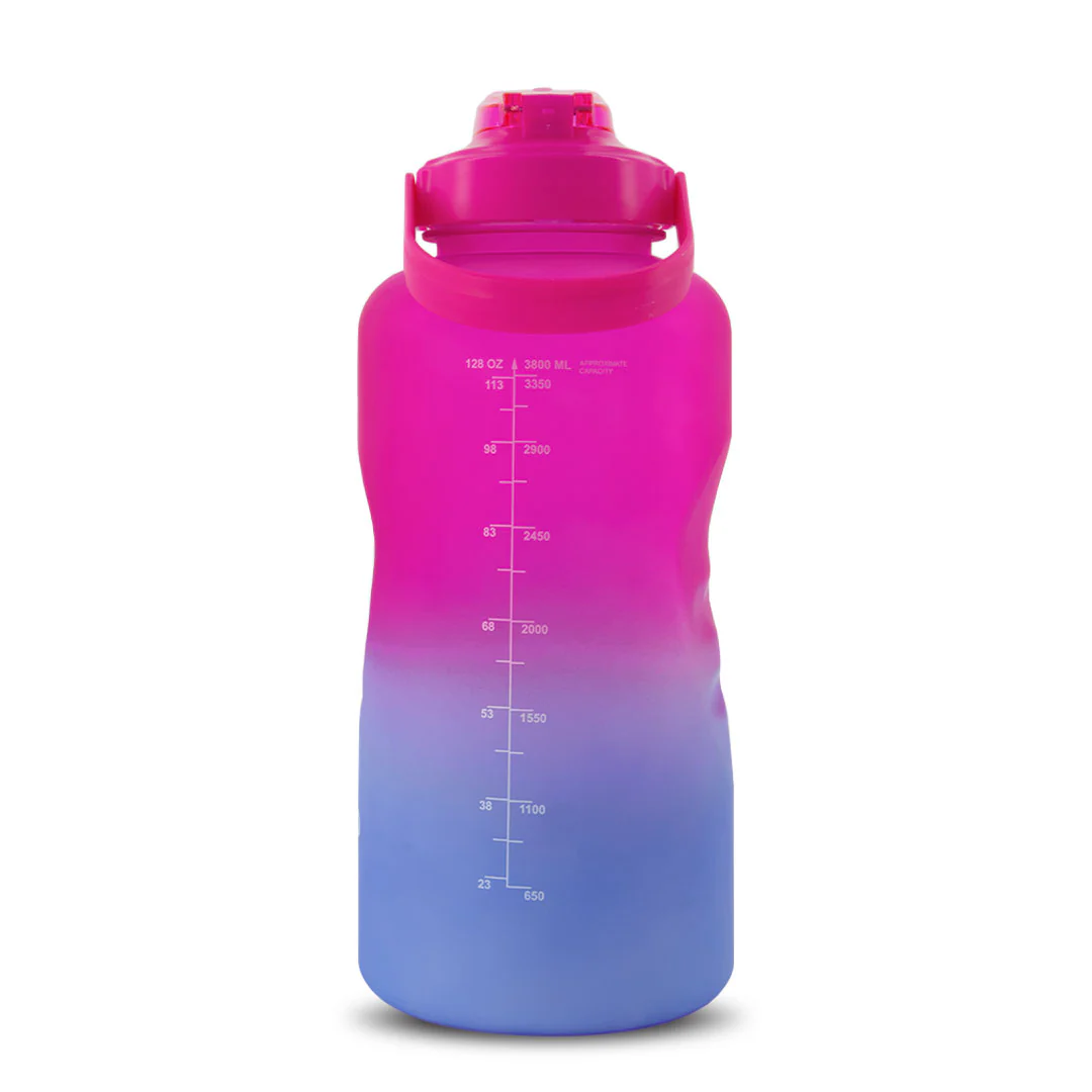 SVP Sports - 128oz Hydration Water Bottle (128OZ-PNKBLU) - Image 3