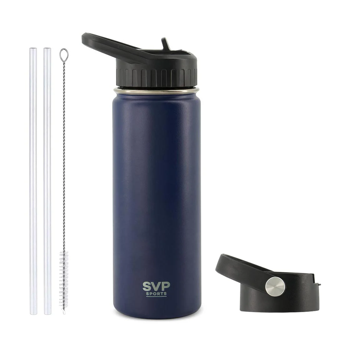 SVP Sports - 18oz Insulated Thermal Bottle - Hot & Cold (18OZ-SVP-BLU) - Image 5