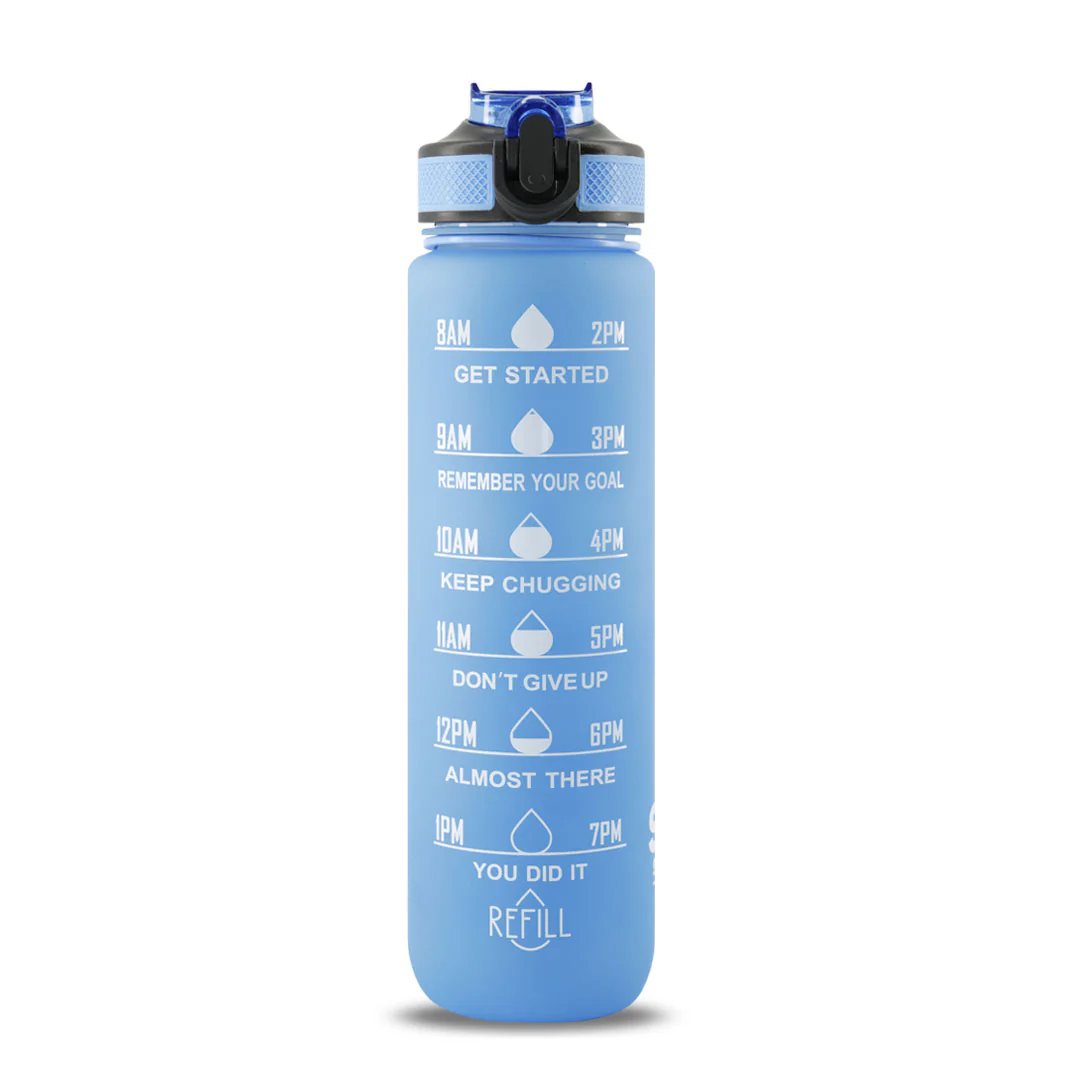 SVP Sports - 32oz Hydration Water Bottle (32OZ-CARBLU) - Image 2