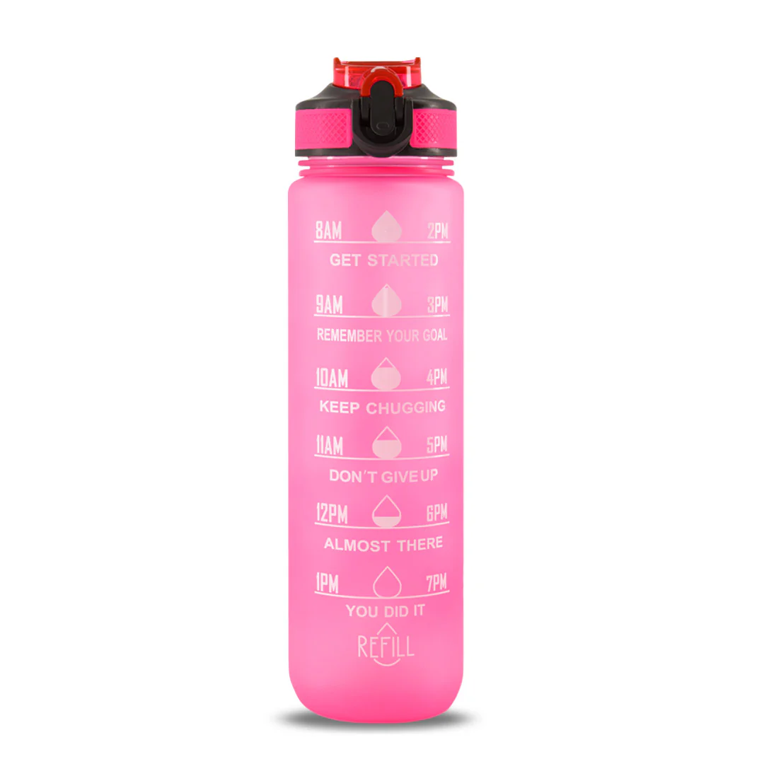 SVP Sports - 32oz Hydration Water Bottle (32OZ-DKPNK) - Image 2