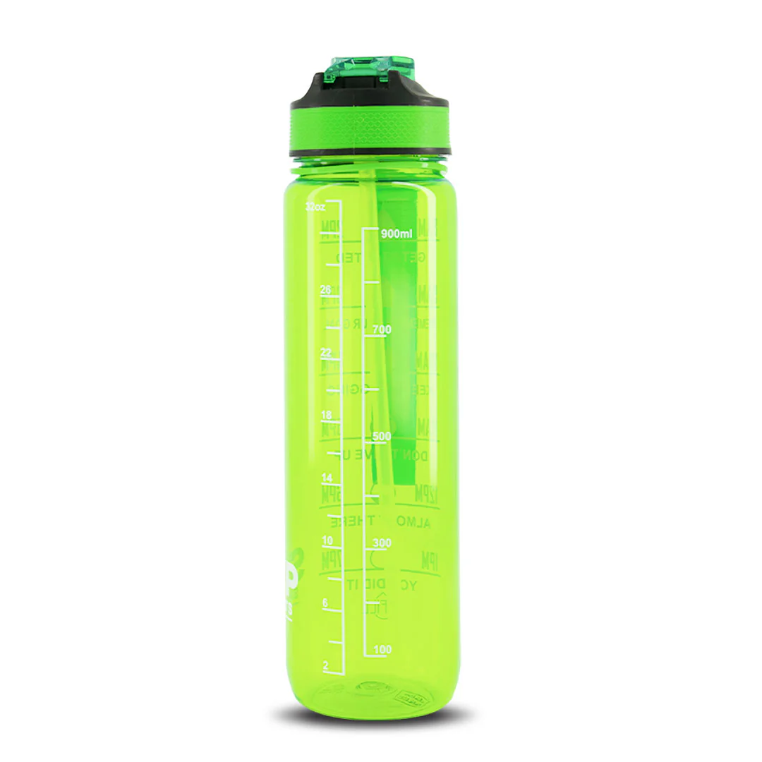 SVP Sports - 32oz Hydration Water Bottle (32OZ-GRNCLEAR) - Image 3