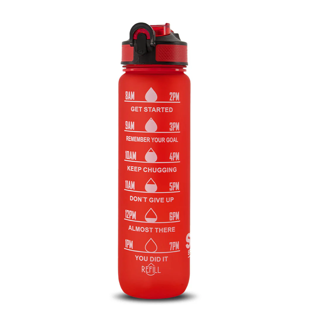 SVP Sports - 32oz Hydration Water Bottle (32OZ-RED) - Image 2