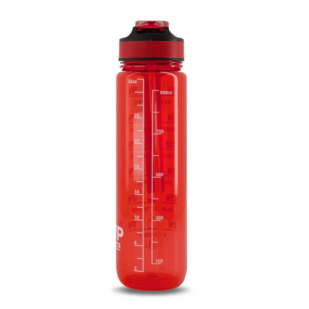 SVP Sports - 32oz Hydration Water Bottle (32OZ-REDCLEAR) - Image 4