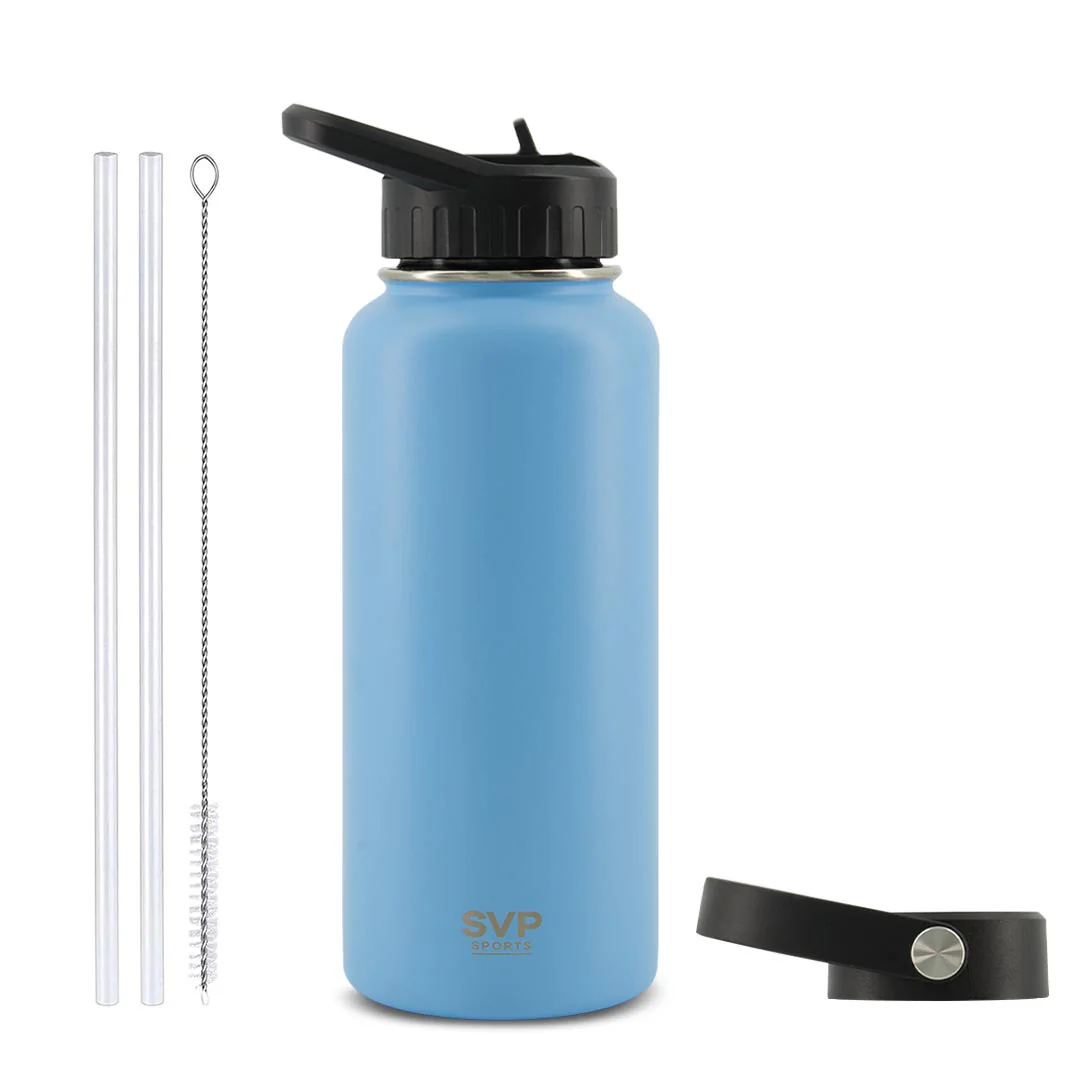 SVP Sports - 32oz Insulated Thermal Bottle - Hydra Sport (32OZ-SVP-CAROLINABLU) - Image 5