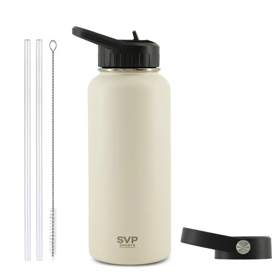 SVP Sports - 32oz Insulated Thermal Bottle - Hydra Sport (32OZ-SVP-CREAM) - Image 3