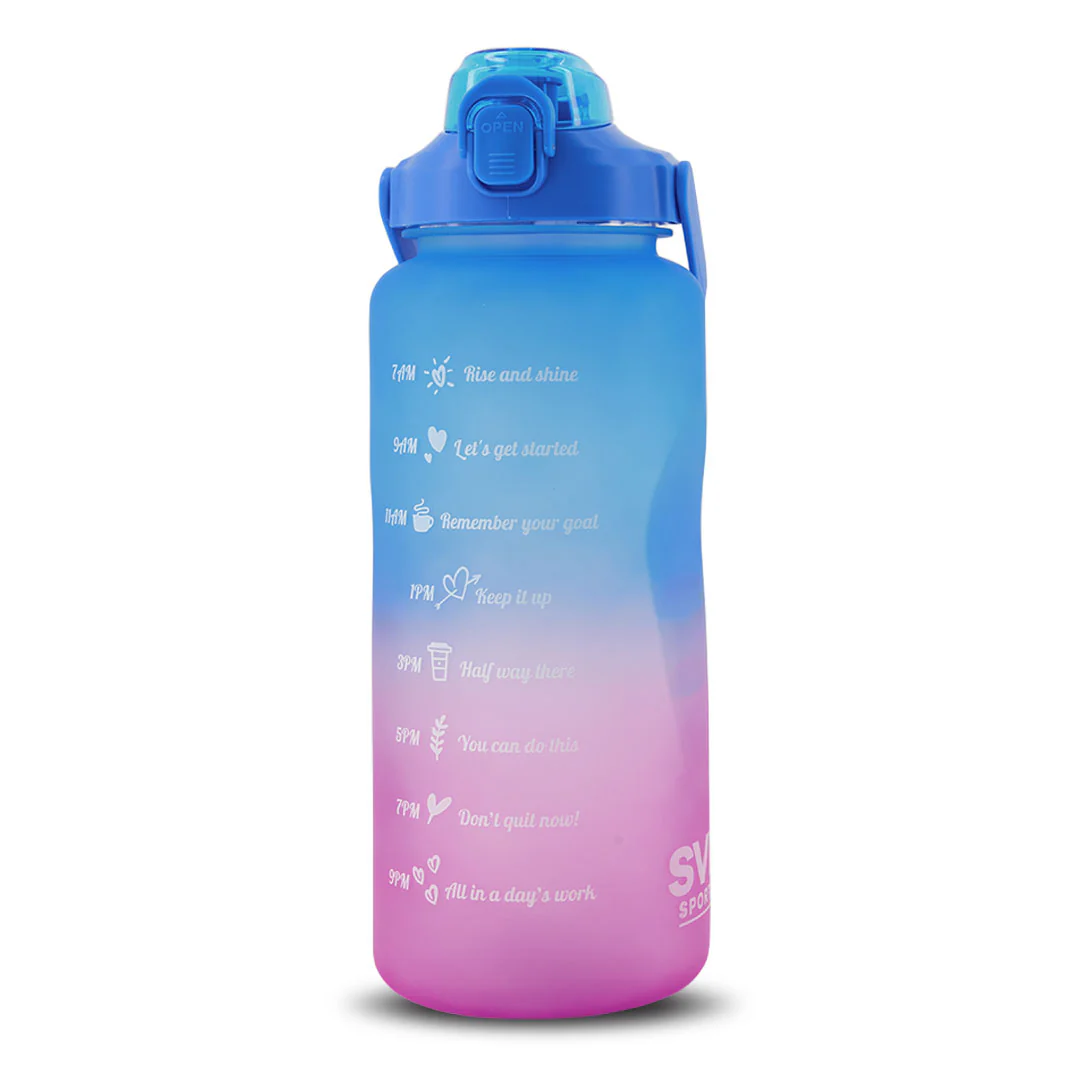 SVP Sports - 64oz Hydration Water Bottle (64OZ-BLUPUR) - Image 2