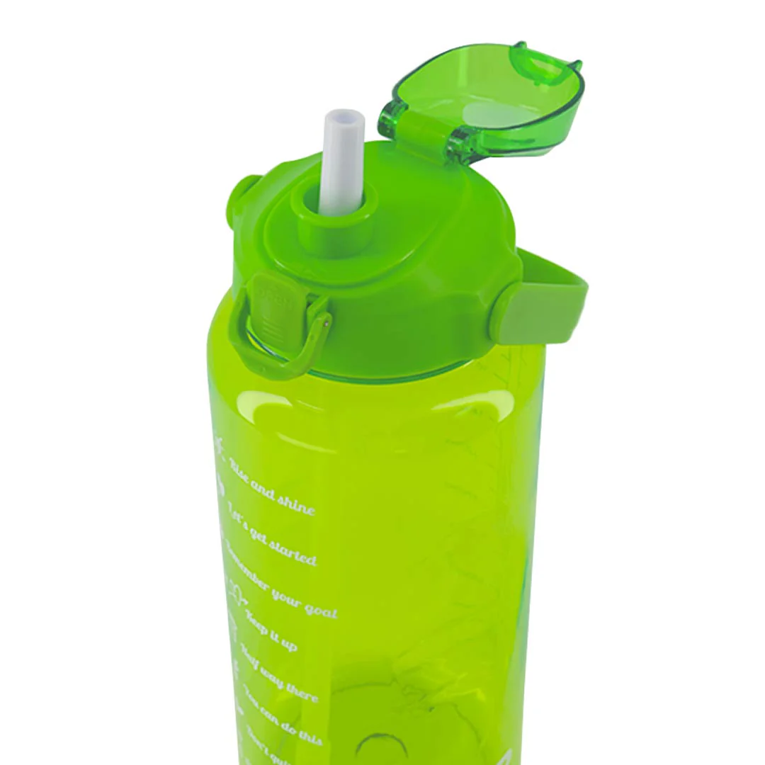 SVP Sports - 64oz Hydration Water Bottle (64OZ-GRNCLEAR) - Image 4