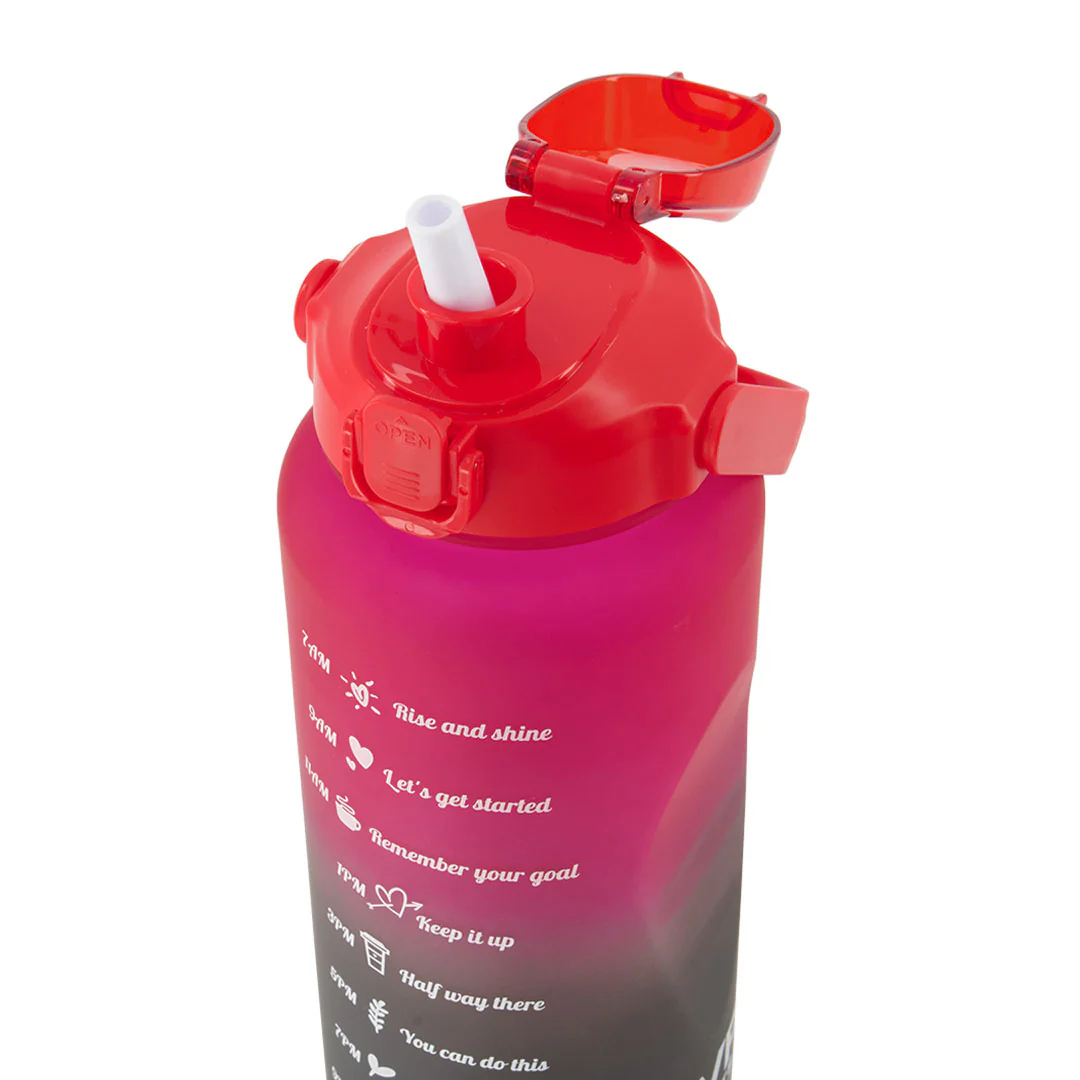 SVP Sports - 64oz Hydration Water Bottle (64OZ-REDGRY) - Image 4