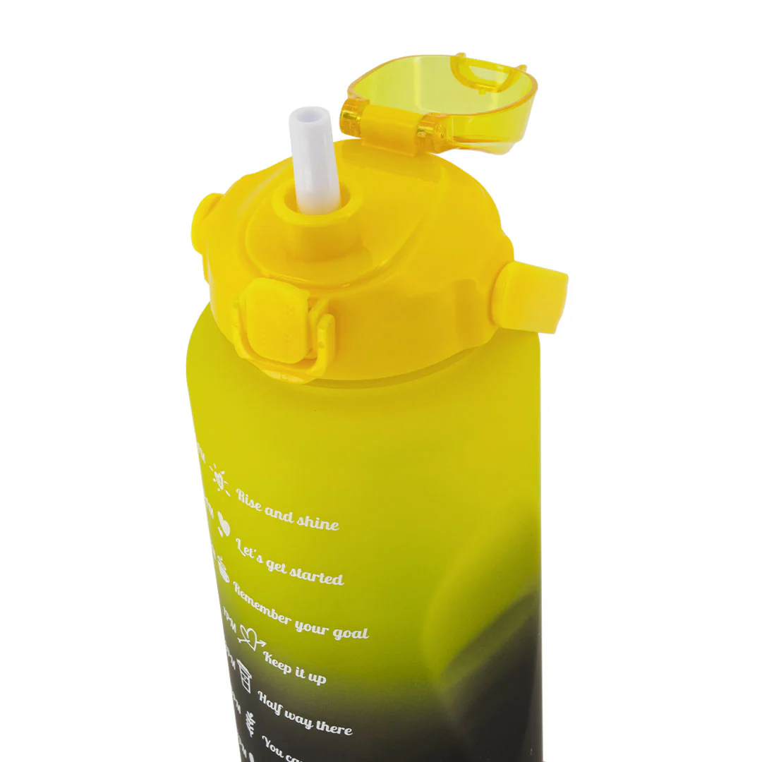 SVP Sports - 64oz Hydration Water Bottle (64OZ-YLWBLK) - Image 4