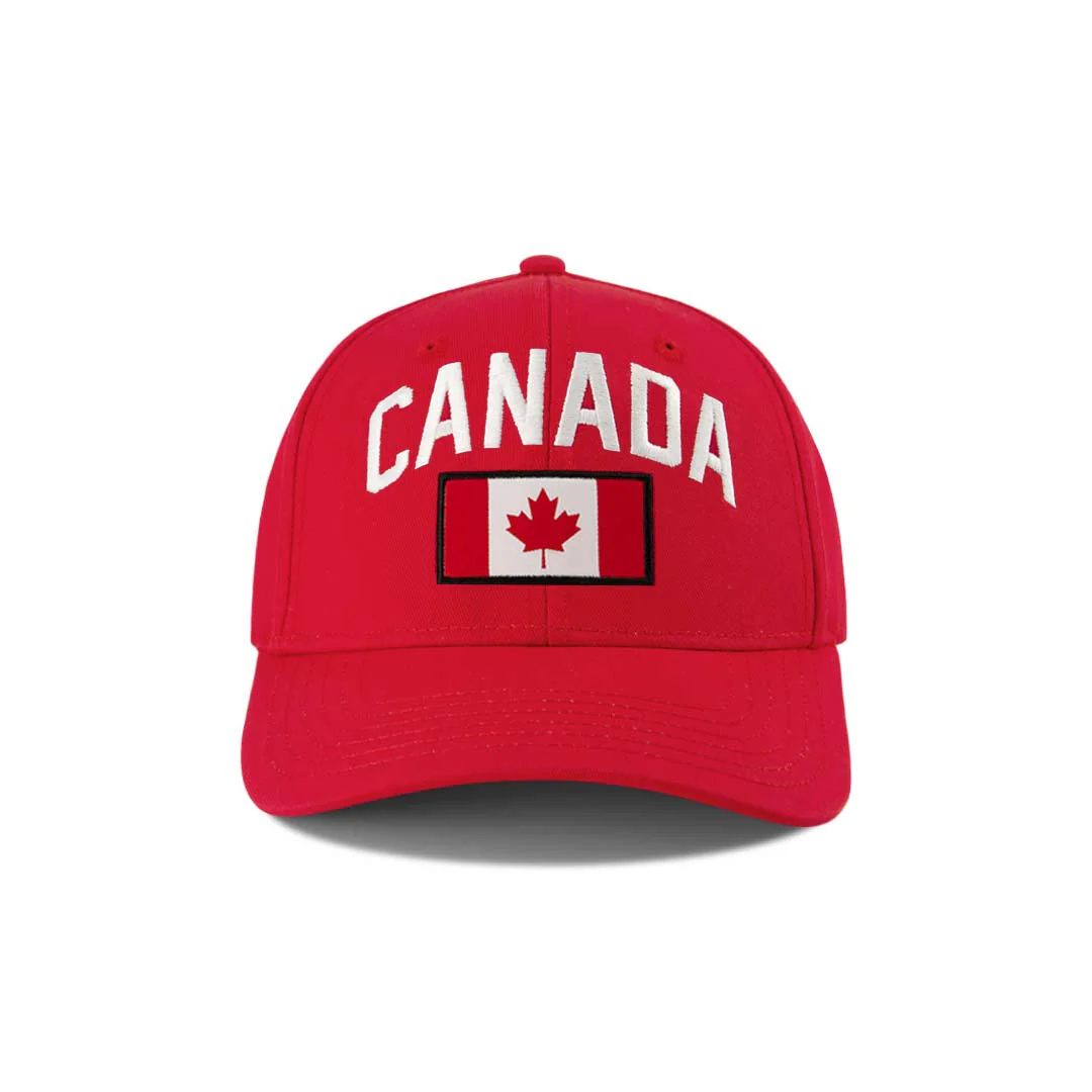 SVP Sports - Men's Canada Flag Hat (MEXXPSDMHDCC1PB 64DRE)