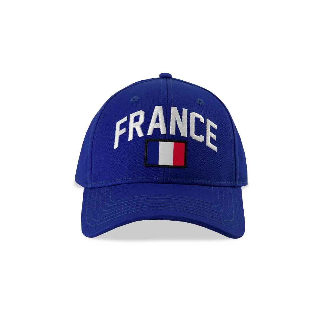 SVP Sports - Men's France Flag Hat (MEXXPCCMHDCC1PB 41NVY)