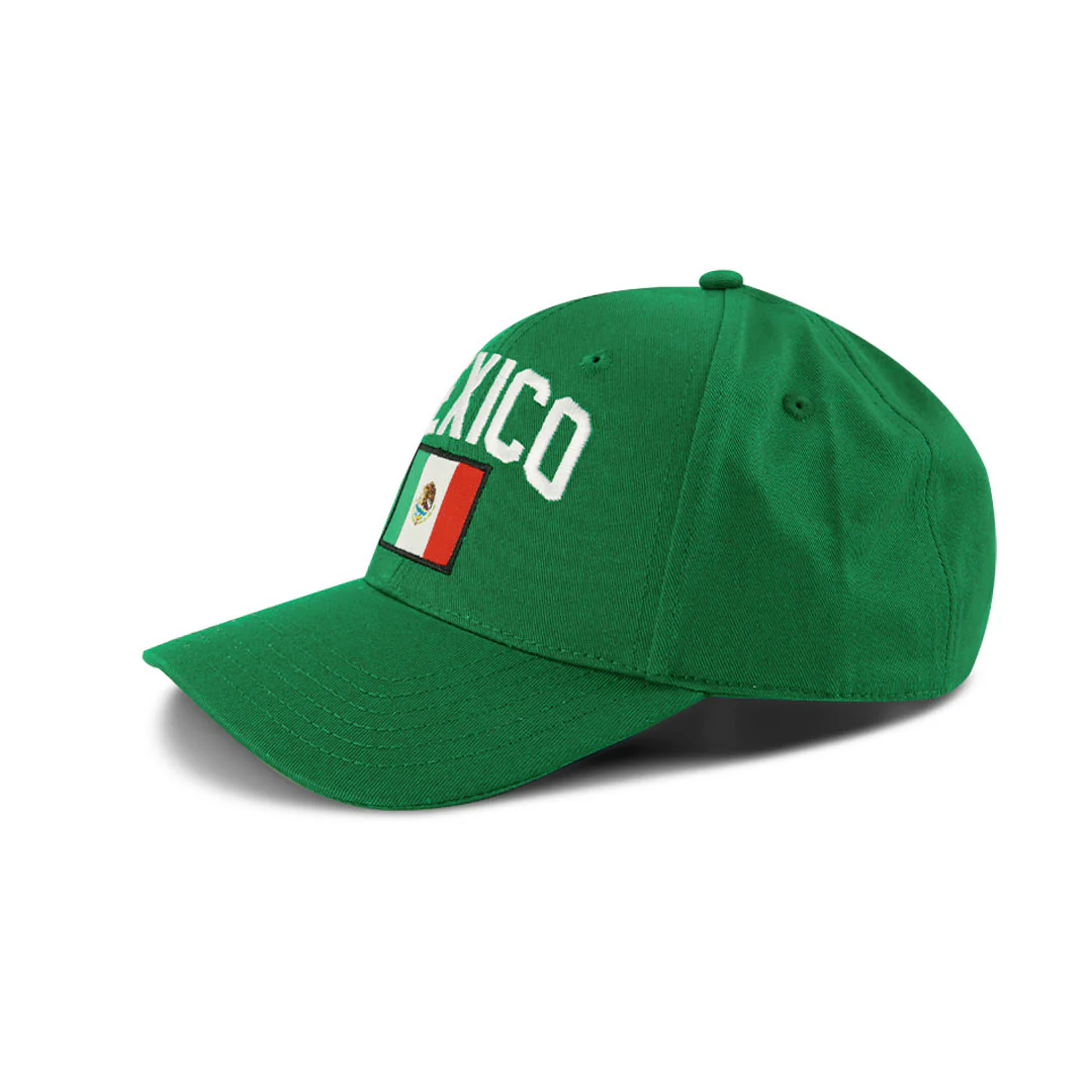 SVP Sports - Men's Mexico Flag Hat (MEXXPSIMHDCC1PB 30DGR) - Image 2