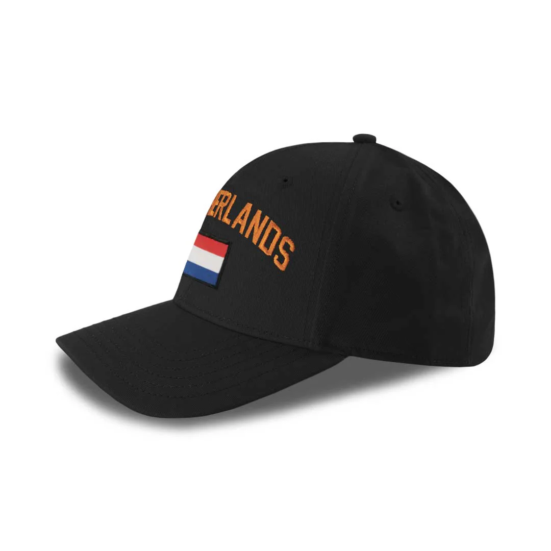 SVP Sports - Men's Netherlands Flag Hat (MEXXPSSMHDCC1PB 00BLK) - Image 2