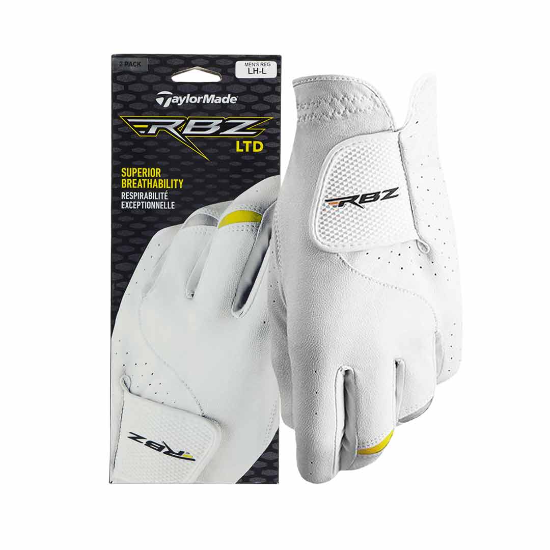 TaylorMade - Men's TM19 2 Pack Left Hand Golf Gloves Large (N7709022)
