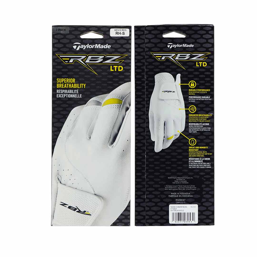 TaylorMade - Men's TM19 2 Pack Right Hand Glove - Small (N7709119) - Image 4