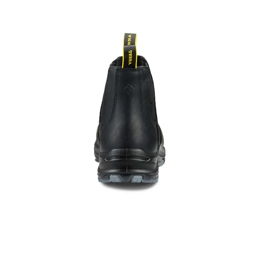 Terra - Unisex Murphy 6 Inch Soft Toe Pull-On Work Boots (TR0A4NSEBLK) - Image 4