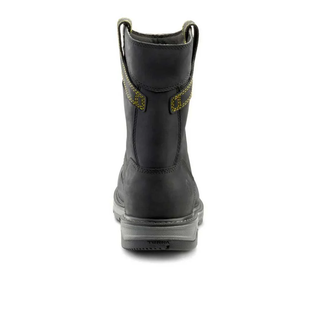 Terra - Unisex Patton Wellington Waterproof Aluminium Toe Pull On Safety Work Boots (TR0A4TCBBLK) - Image 3