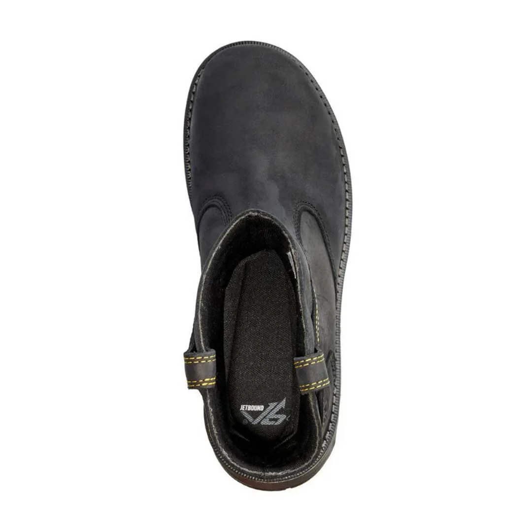 Terra - Unisex Patton Wellington Waterproof Aluminium Toe Pull On Safety Work Boots (TR0A4TCBBLK) - Image 4