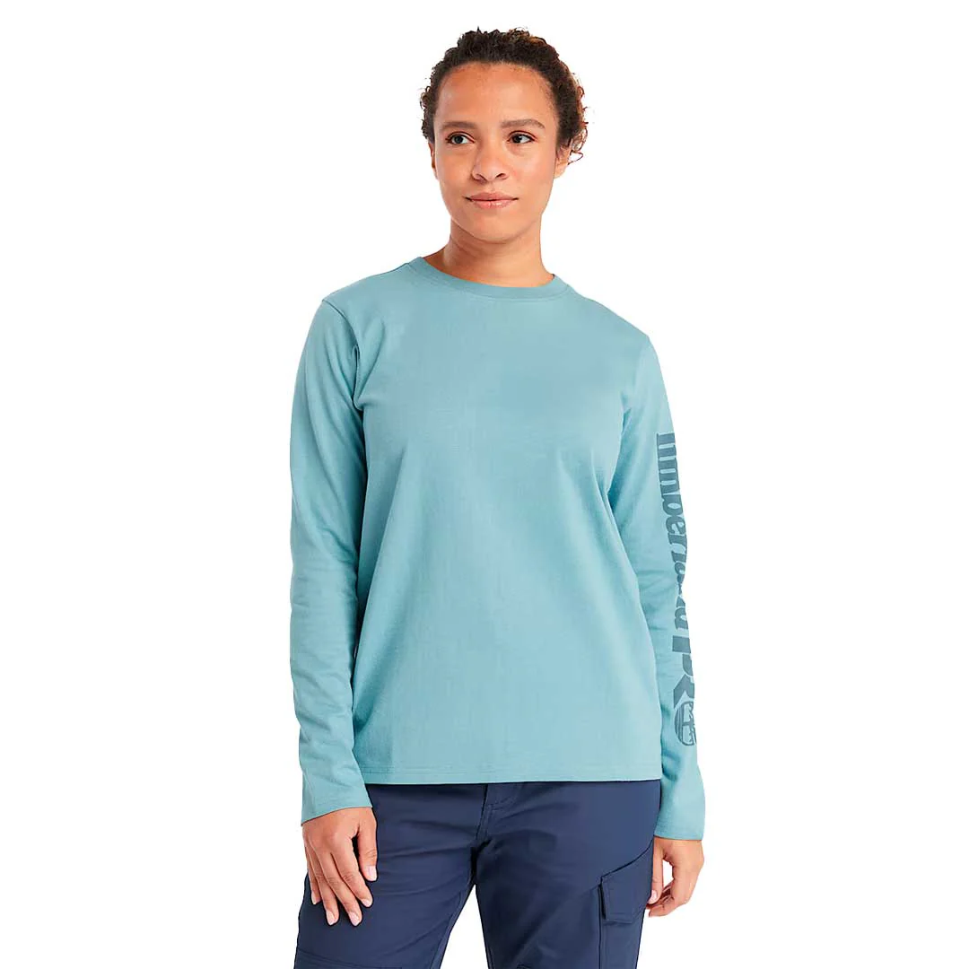 Timberland Pro - Women's Cotton Core Long Sleeve T-Shirt (TB0A6D8JDR5) - Image 2