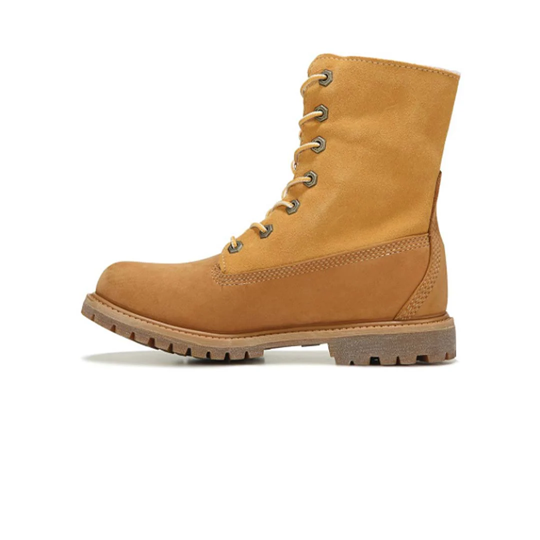 Timberland - Women's Authentic Waterproof Fleece Fold Down Boots (08329R) - Image 2