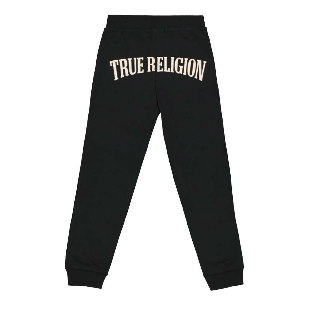 True Religion - Kids’ (Junior) Cotton Pant (T1RE00JYBJCA1WN 00BLK) - Image 2
