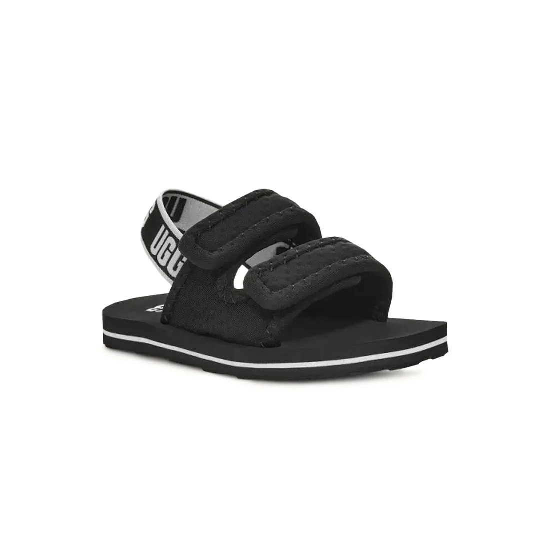 UGG® - Kids' (Preschool & Junior) Lennon Slingback Sandals (1152817K-BLK) - Image 3