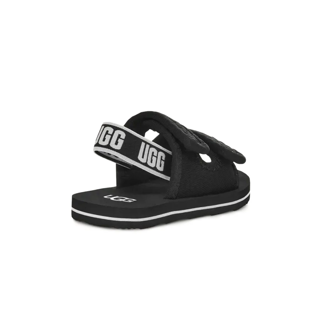 UGG® - Kids' (Preschool & Junior) Lennon Slingback Sandals (1152817K-BLK) - Image 4