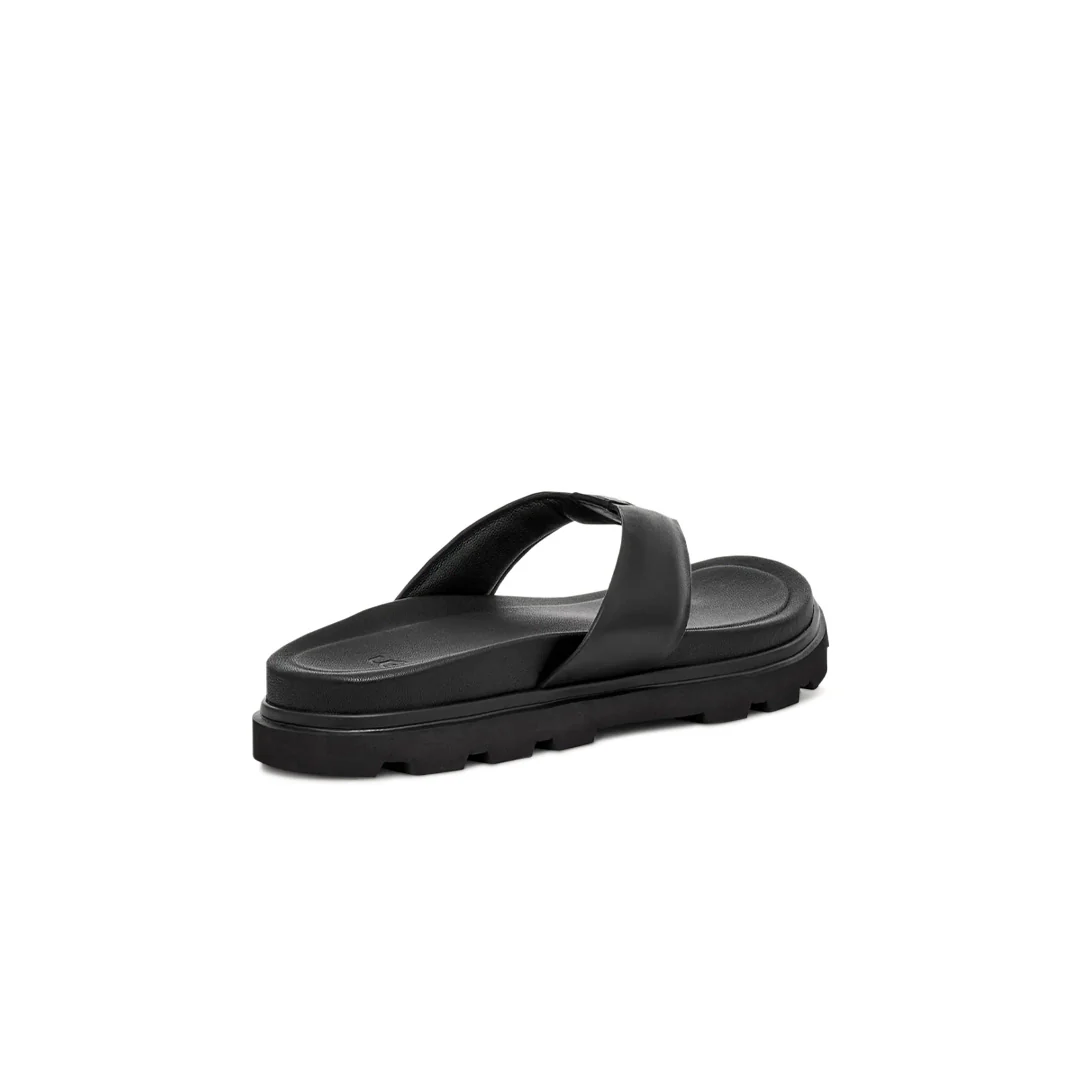 UGG® - Men's Capitola Flip Flop Sandals (1153077-BLK) - Image 4