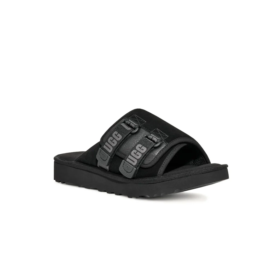 UGG® - Men's Goldencoast Strap Slides (1142730-BLK) - Image 3