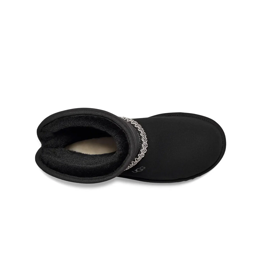 UGG® - Women's Classic Short Crescent Boots (1161770-BLK) - Image 4