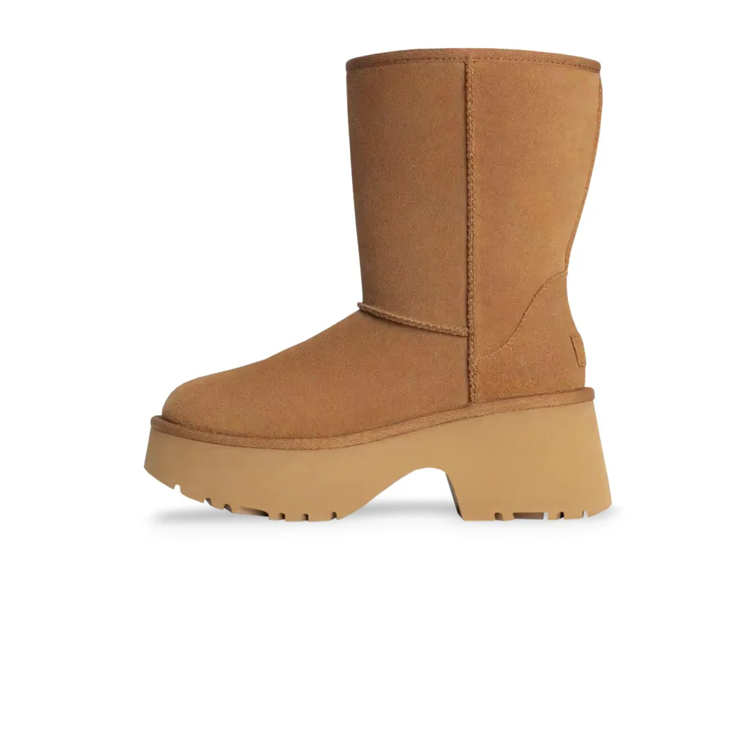 UGG®  - Women's Classic Short New Heights Chestnut Boots (1158310-CHE) - Image 2