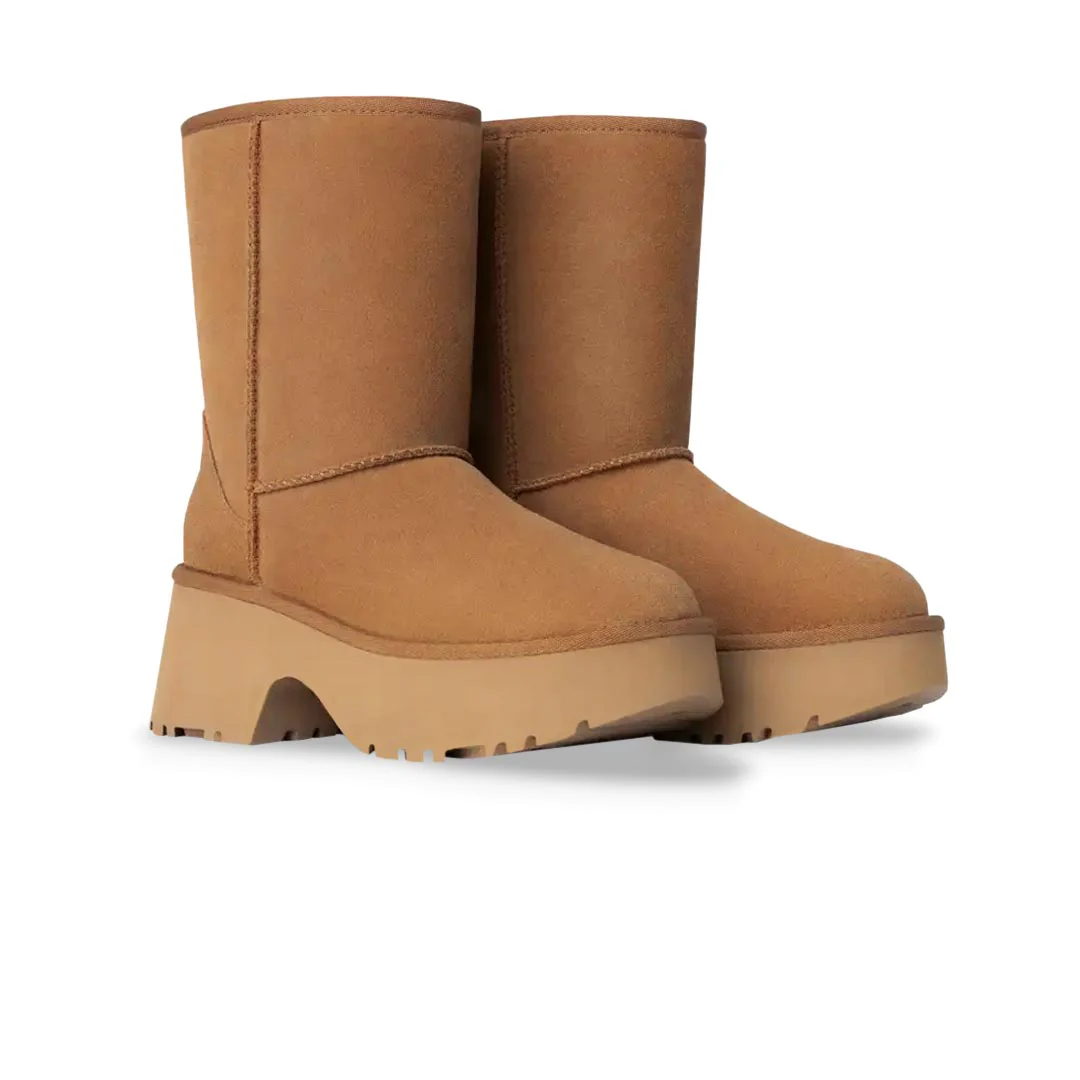 UGG®  - Women's Classic Short New Heights Chestnut Boots (1158310-CHE) - Image 3
