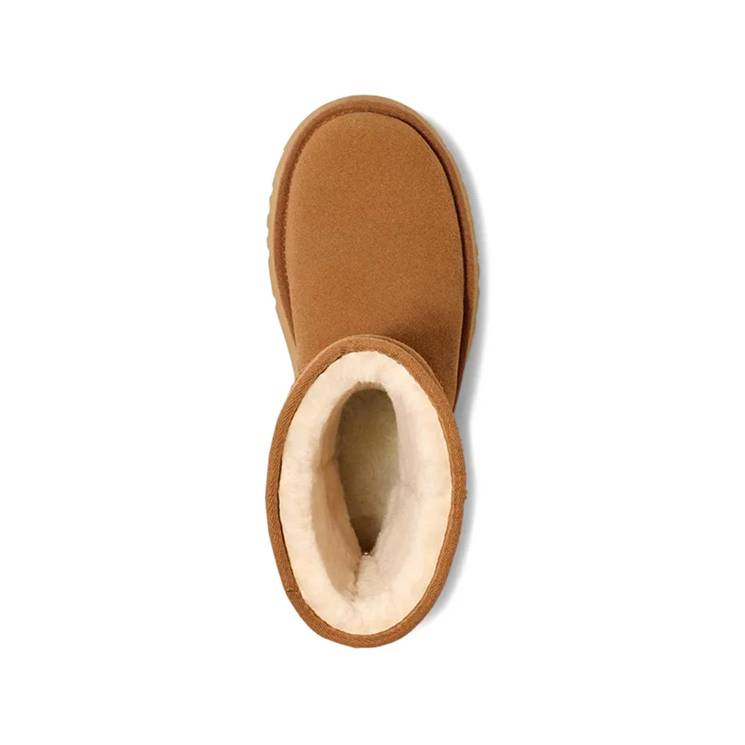 UGG®  - Women's Classic Short New Heights Chestnut Boots (1158310-CHE) - Image 4