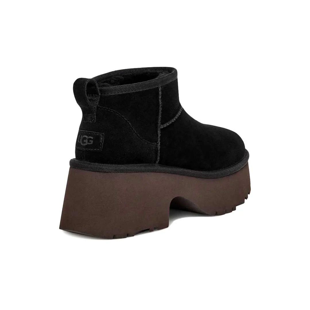 UGG® - Women's Classic Ultra Mini New Heights Boots (1158311-BLK) - Image 3