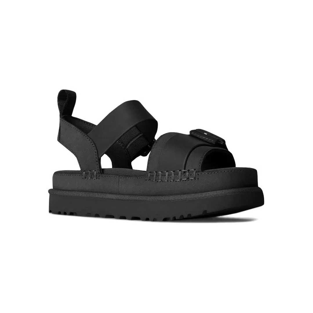 UGG® - Women's Goldenstar Villa Sandals (1167392-BLK) - Image 2