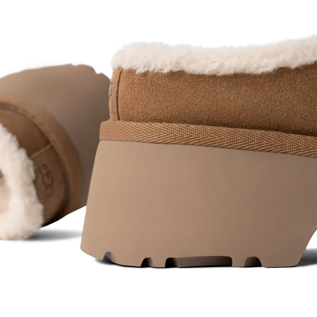 UGG® - Women's New Heights Cozy Clogs (1162510-CHE) - Image 3